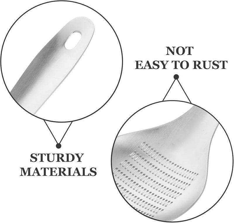 4Pcs Ginger Grater Shredder Tool Stainless Steel Kitchen Cooking Spoon Replacement - Image 3